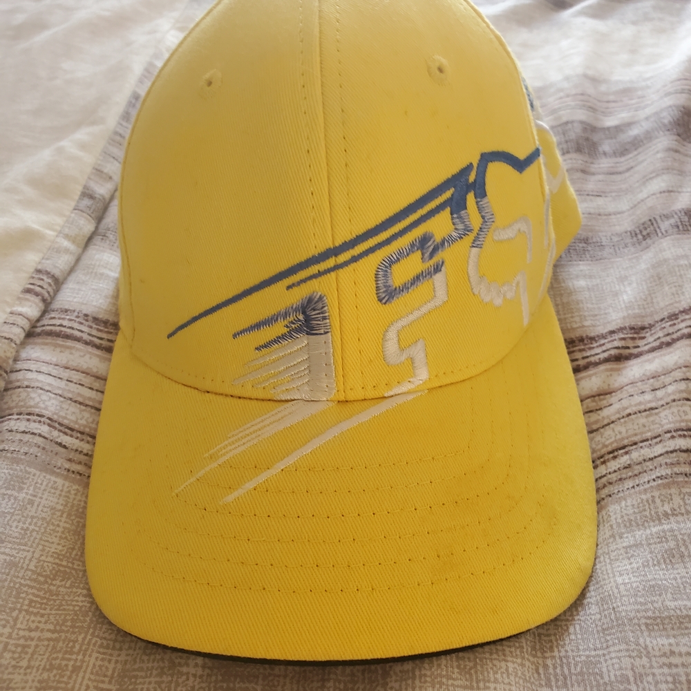 Fox Kids Yellow and Blue Hat